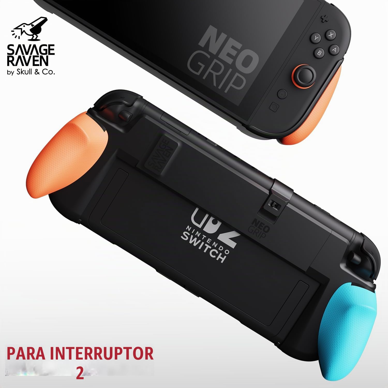 Savage Raven Pacote NeoGrip da Skull & Co. para Nintendo Switch 2